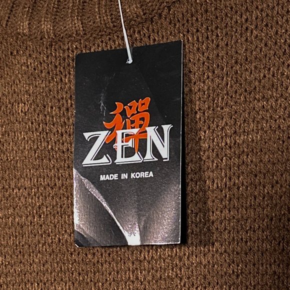 Zen Brown Crewneck Sweater Size‎ XL - Picture 8 of 12